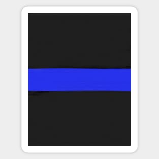 The thin blue line Sticker